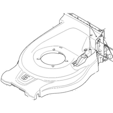 CORPS 53CM 501704801 ORIGINAL HUSQVARNA