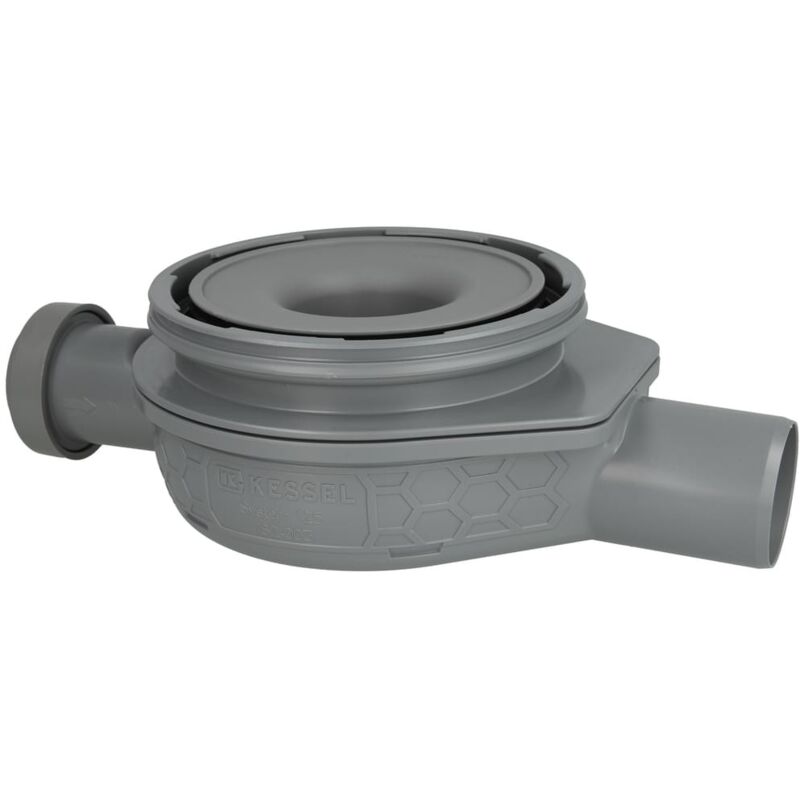 Siphons salle d'eau - Siphon du vidage de sol, avec raccord dn 40, latéral 44701 - Kessel