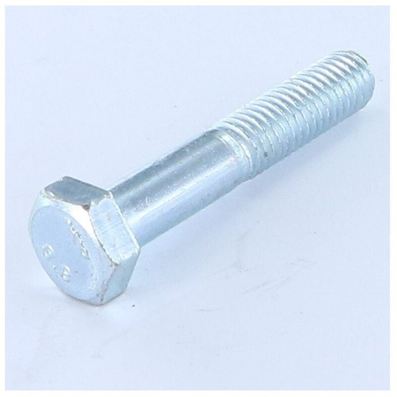 Corps de boulon filetage partiel Tête hexagonale th M10X40 Classe 8.8 Acier zingué-100 pièces