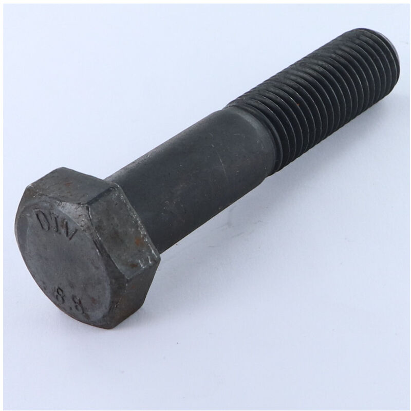 Corps de boulon filetage partiel Tête hexagonale th M10X90 Classe 8.8 Acier brut-50 pièces