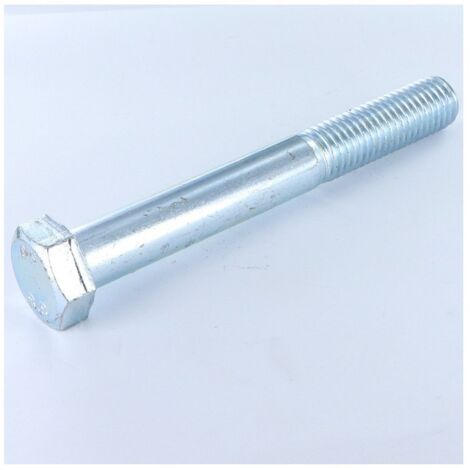 Corps de boulon filetage partiel Tête hexagonale TH M18X140 Classe 8.8 Acier zingué-100 pièces