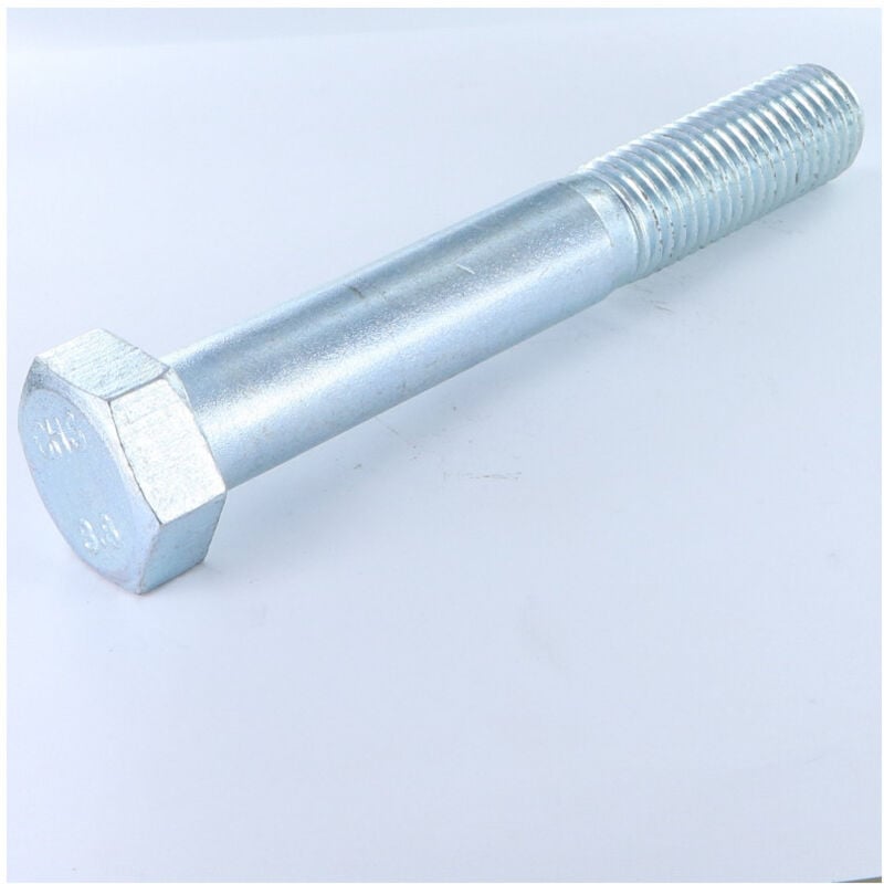 Corps de boulon filetage partiel Tête hexagonale th M33X260 Classe 8.8 Acier zingué-1 piece