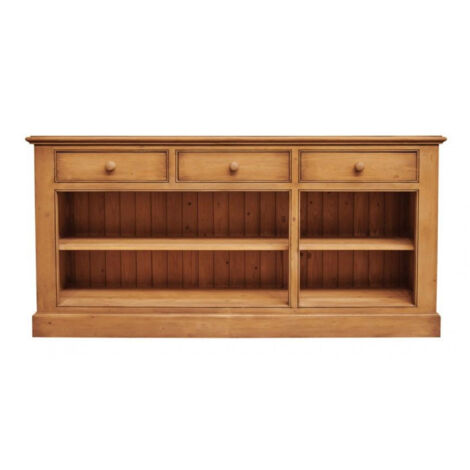 Corps de buffet bas 3 tiroirs - Bois - Marron - Interior's