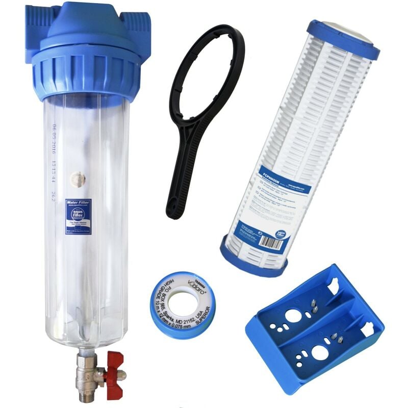 Viva - Corps de filtre à eau Aquafilter FHPR12-3V 1-2'