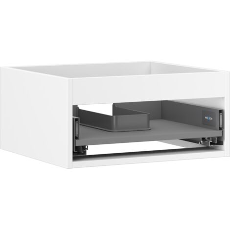 Corps de meuble sous-vasque Mexen Box-A 50 cm, 1 tiroir, blanc mat - 91AX0-0500-235-1-01