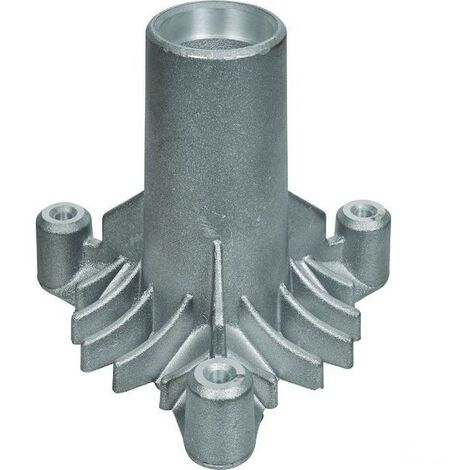 Palier de lame pour tondeuse autoportée – Compatibilité Husqvarna, McCulloch – Hauteur 140 mm, entraxe 123 mm, poids 0,65 kg