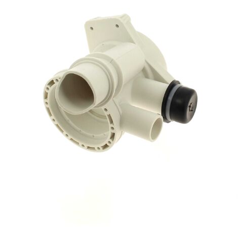 Corps de pompe avec bouchon filtre pour Lave-Linge CANDY 49002227