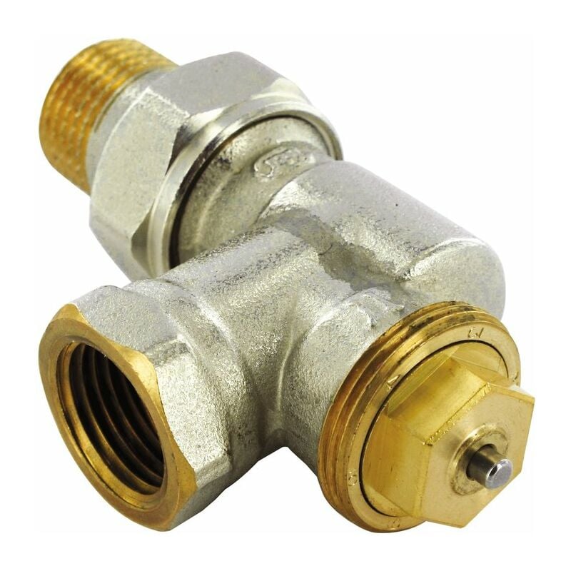 Comap - Robinet de radiateur équerre inversé thermostatique - f 3/4' - Senso