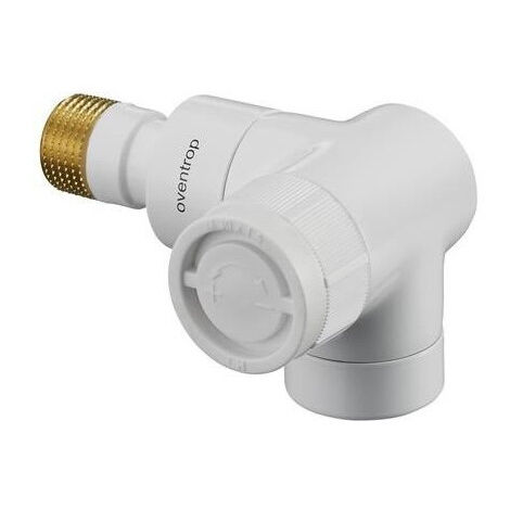 CORPS DE ROBINET SERIE E ANGLE DROIT 1/2BLANC