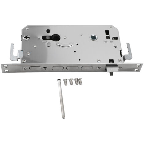 Corps de serrure de sécurité en acier SUS, 2 trous, antivol, mortaise de porte d'entrée universelle pour accessoires intelligents