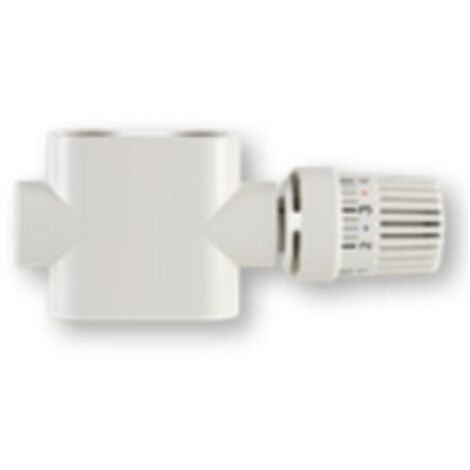 Corps de vanne bitube droit BLANC - RADSON -598001