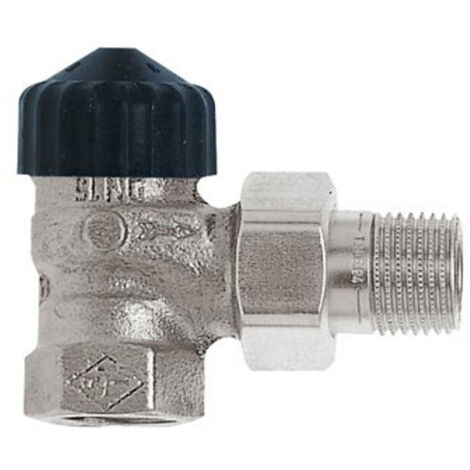 Corps de vanne thermostatique 1/2" équerre laiton rouge