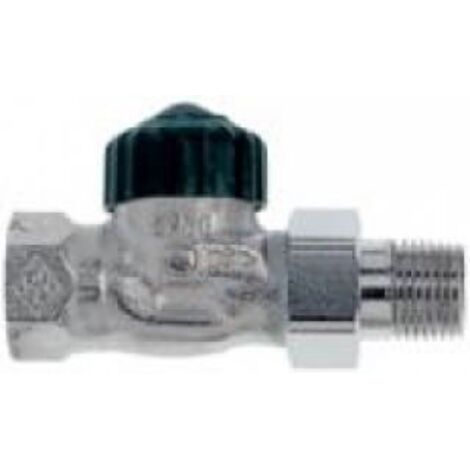 Corps de vanne thermostatique 3/8" droit laiton rouge