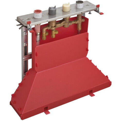 Corps d'encastré pour batterie 4 trou s therm pour montage sur plage carrelage