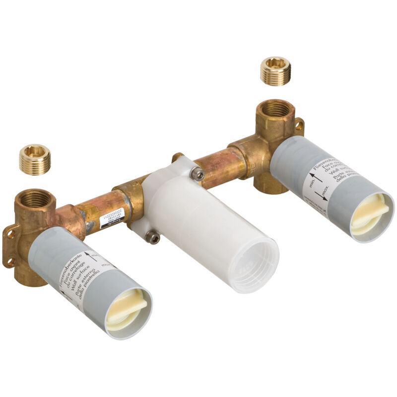 Hansgrohe - corps de base pour mitigeur lavabo encastré 3 trous