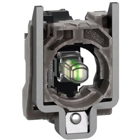 Corps diamètre 22mm 24V avec garniture métal à vis LED rouge