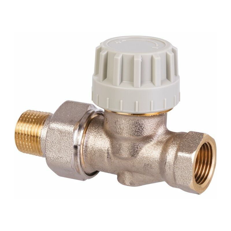 Comap - Robinet de radiateur droit thermostatique - f 3/4' - Senso