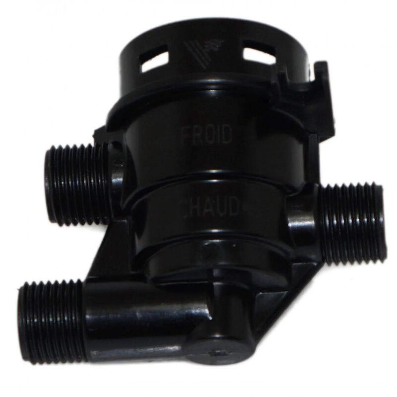 Corps, fourchette et clapet arriéré de cartouche thermostatique Valentin