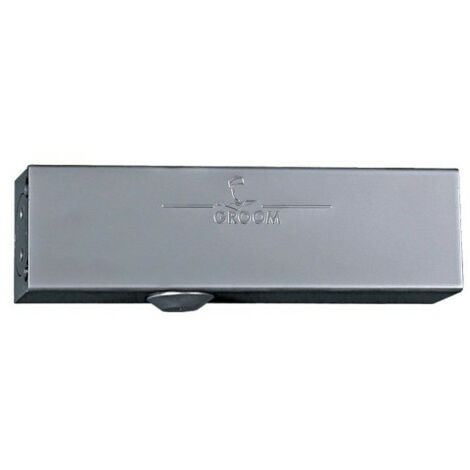 Corps seul de ferme-porte CGF GR 200 - GROOM                                Argent