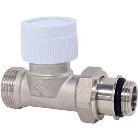 Corps thermostatique droit mâle 3/4 EK - mâle 1/2" (15/21) - Somatherm