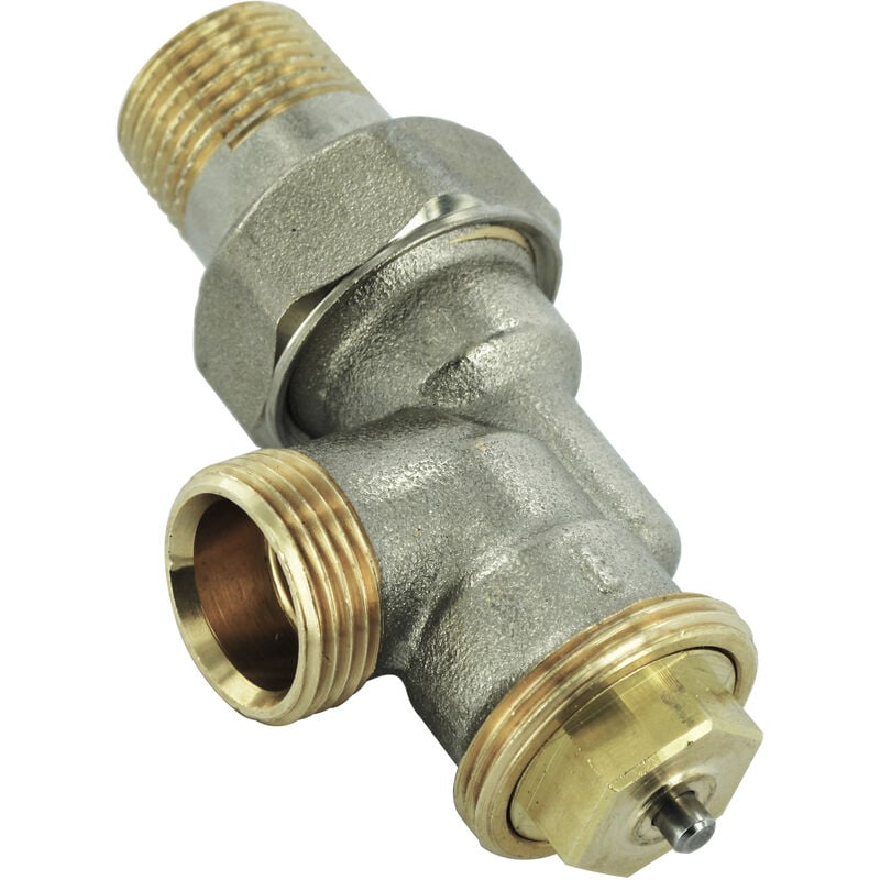 COMAP Corps thermostatique - Robinet Kv réglable - Equerre inverse 1/2" M22 - M28 - Double Joint Torique - VarioSar - R857724B
