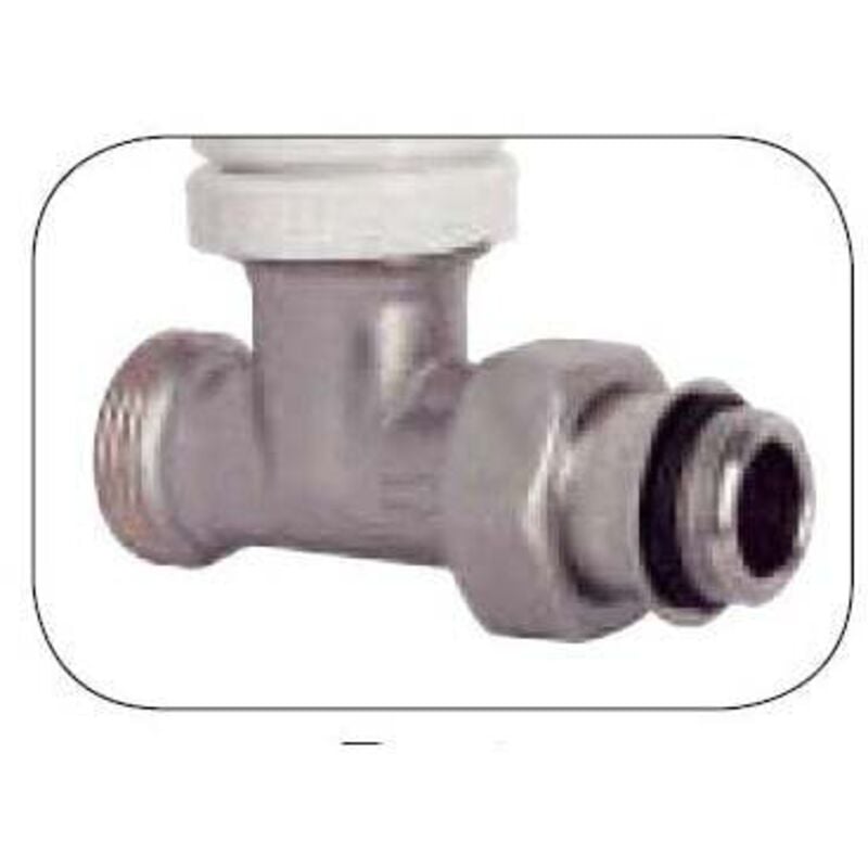 Robinet radiateur corps nu droit 3/4EK