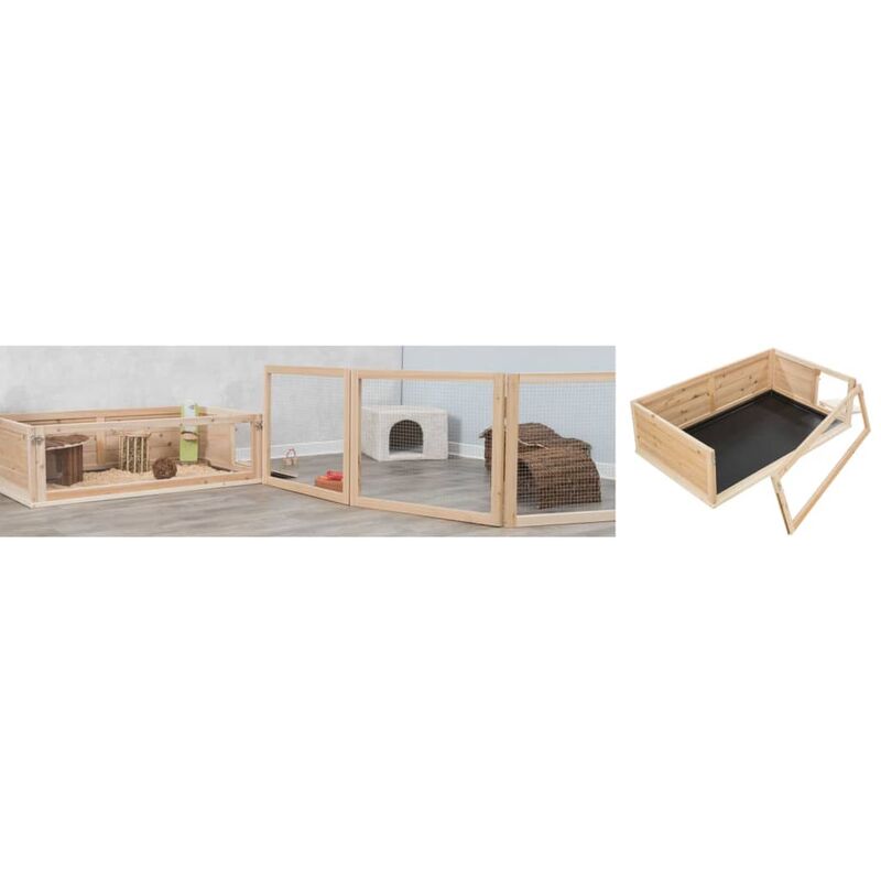 

TRIXIE Corral de interior para conejillos de Indias 100x60x30 cm - Crema