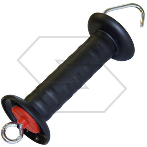Corral Gate handle black, with hook
