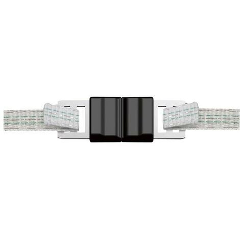 Corral Tape connector Litzclip for 12,5 mm tapes, inox, 5 pcs