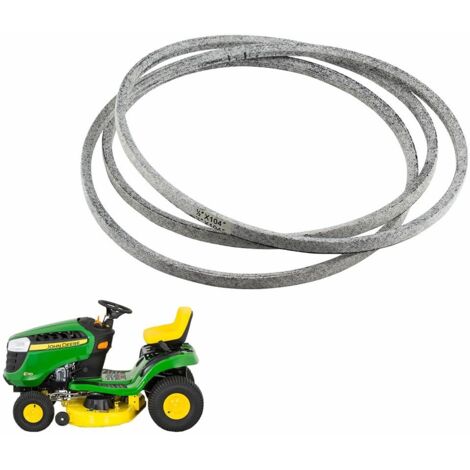 Correa de 106,7 cm para cortacésped compatible con John Deere, reemplaza la pieza número GX20072 GY20570, correa de transmisión para L 100 130 1742 D100 D110 D120 D130 X110