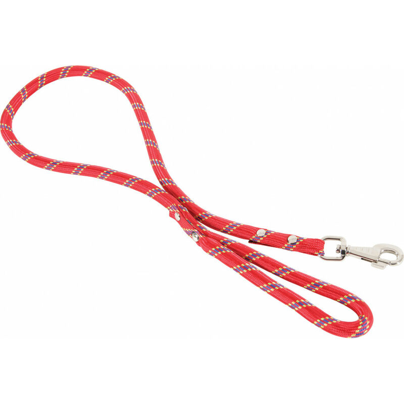 

Correa de nylon. Cuerda de ø 13 mm x 6 metros. roja. para el perro.
