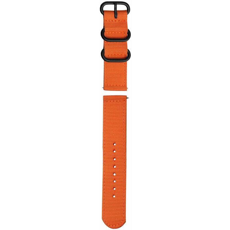 

Correa de reloj de 20 mm Correa de nailon suave engrosada de liberacion rapida con hebilla Pulsera transpirable Compatible con reloj inteligente /