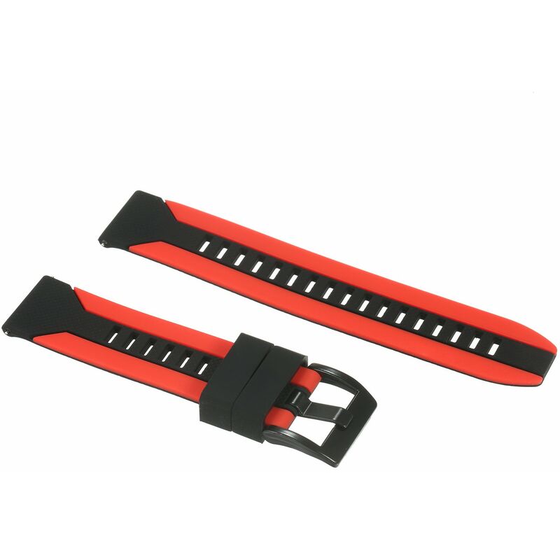 

Correa de reloj de 20 mm Correa de silicona suave de liberacion rapida con hebilla Correa de reloj transpirable Compatible con reloj inteligente /