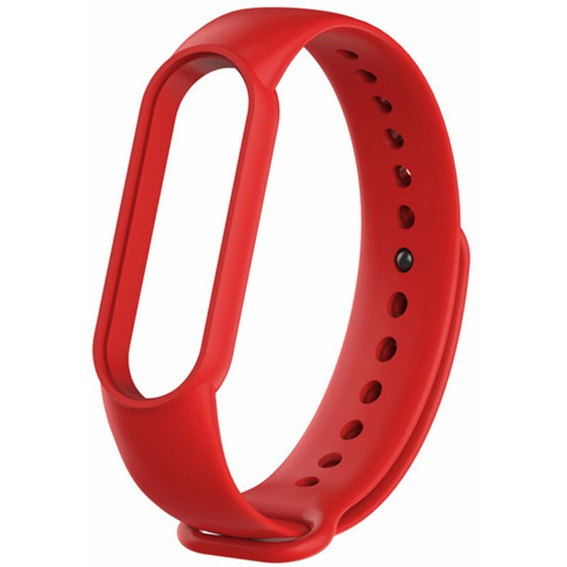 

Correa de reloj de repuesto Pulsera deportiva de silicona Cinturones elasticos compatibles con pulseras M5,rojo