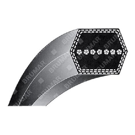 CORREA HEXAGONAL AA sección 128 pulgadas COMPATIBLE - 046755