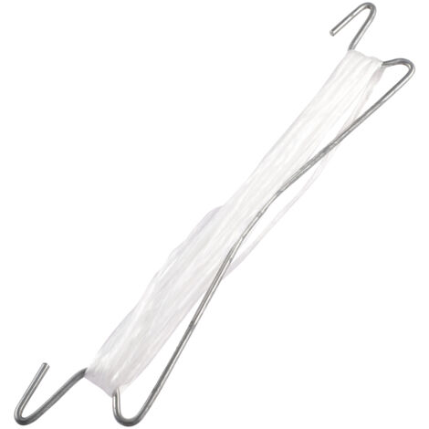 Correa para colgar tomates Ecomarket con cuerda de nailon de 1000 cm para sostener la fruta en espalderas.
