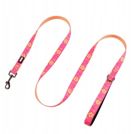 Correa para perro corta 1,5 m colorida urbana beagle dachshund HUGGY DOGGY M