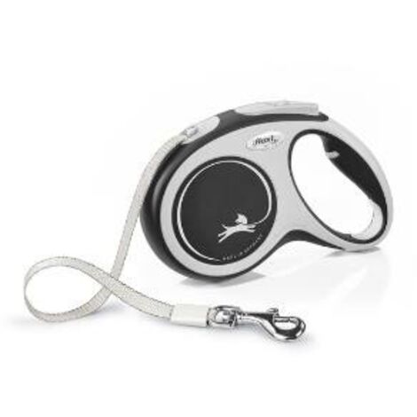 Correa para Perro Flexi NEW COMFORT 5 m Negro Talla M