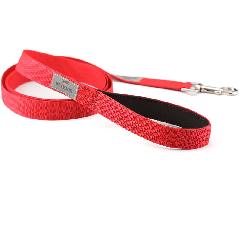 

Correa para perros BedDog® EMMA, correa de carreras, para perros pequeños y medianos, resistente, longitud total 2 m, muchos colores hermosos:rojo,