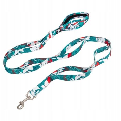 Correa para perros pequeños NICE TRUELOVE Tropical con asa