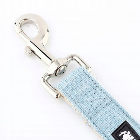 Correa tradicional azul para perros HUGGY DOGGY M