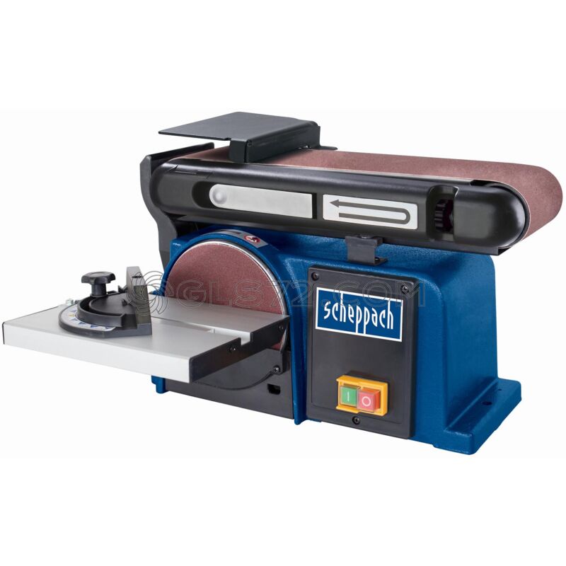 

Correa Y Lijadora De Disco Banda 370W 230V Scheppach Bts800