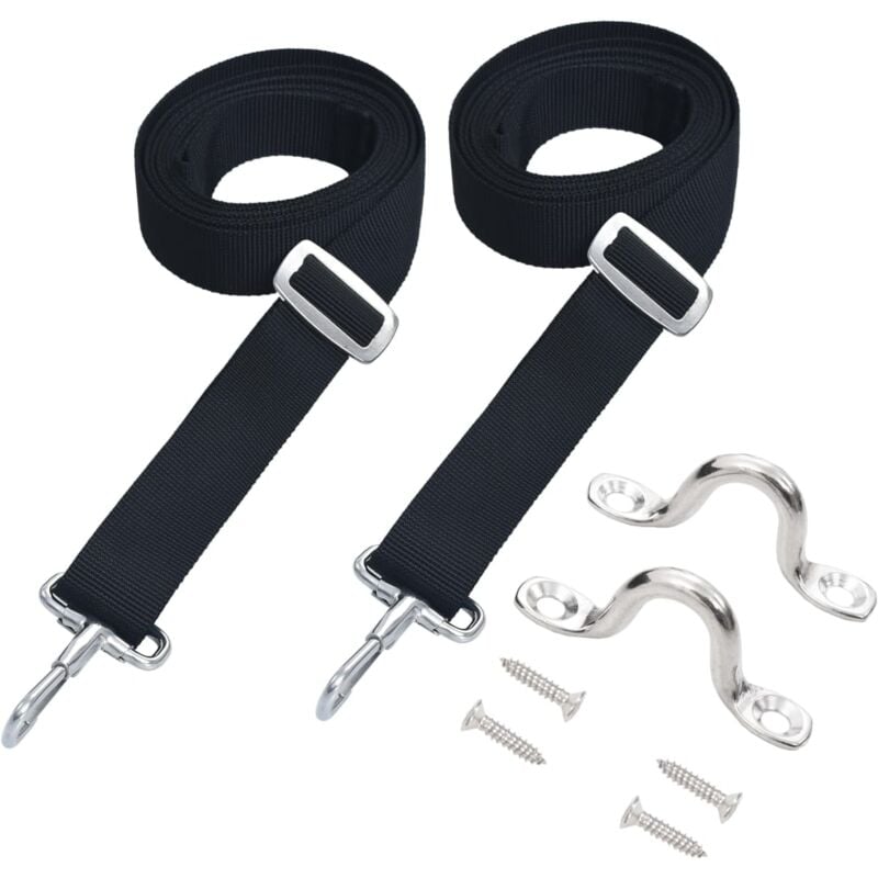 

Correas para toldo Bimini 2 unidades tela y acero inoxidable - Vidaxl