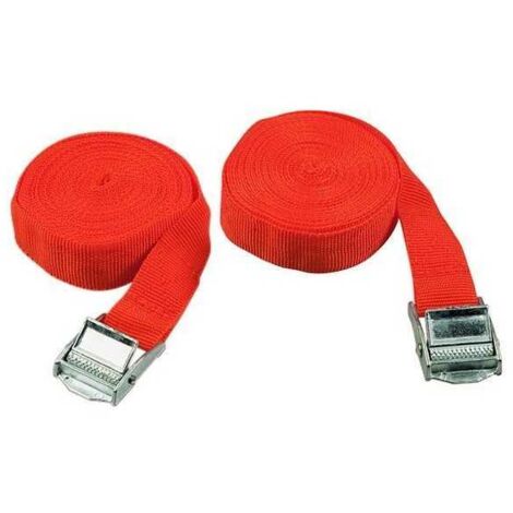 Correas sencillas Vigor Set Pz.2 con mordaza de 25 mm 2,5 m