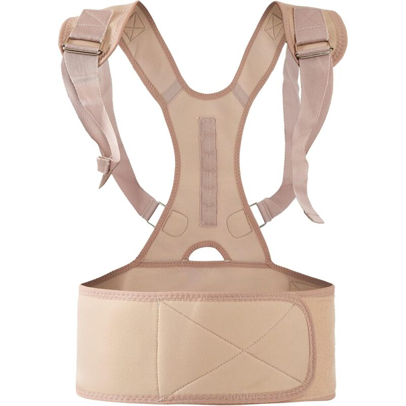 Correcteur de Posture - Attelle Réglable, Bandes Magnétiques - Redresse Colonne, Néoprène & Rembourrage Doux - Peut Aider Corriger Posture, Douleurs