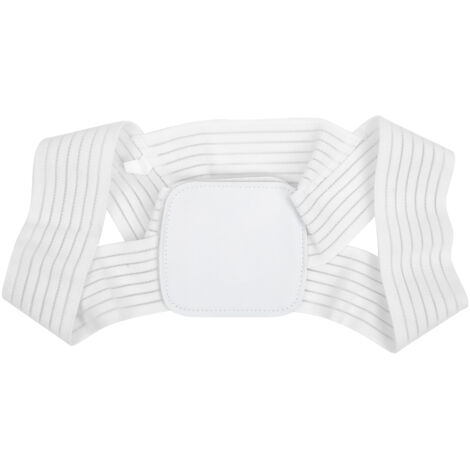 Correcteur de Posture Ceinture Dorsale - Redresseur Épaules et Dos pour Correction Cyphose - Blanc