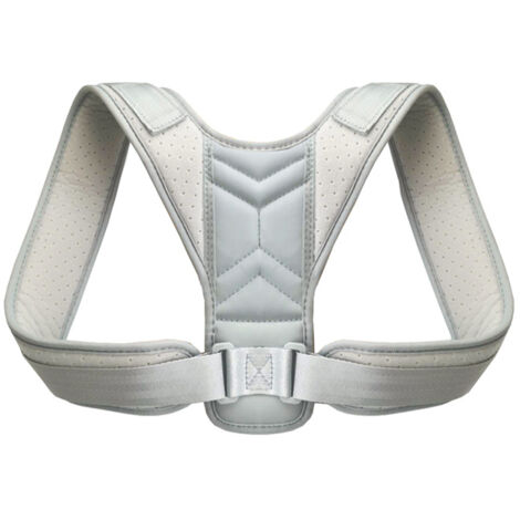 Correcteur de Posture Homme Femme - Ceinture Soutien Dorsale Ajustable en Nylon Respirant - Corrector pour Dos Vouté et Mauvaise Posture Taille XL