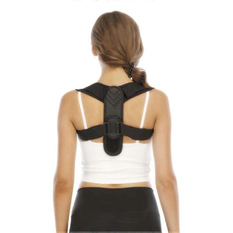 Correcteur de posture pour hommes et femmes, ceinture lombaire ajustable, redresseur de haut du dos pour soulager les douleurs cervicales, dorsales et des épaules.