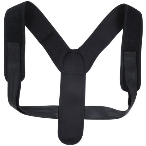 Correcteur de Posture Réglable pour Hommes et Femmes - Ceinture de Soutien Dorsal et Épaules