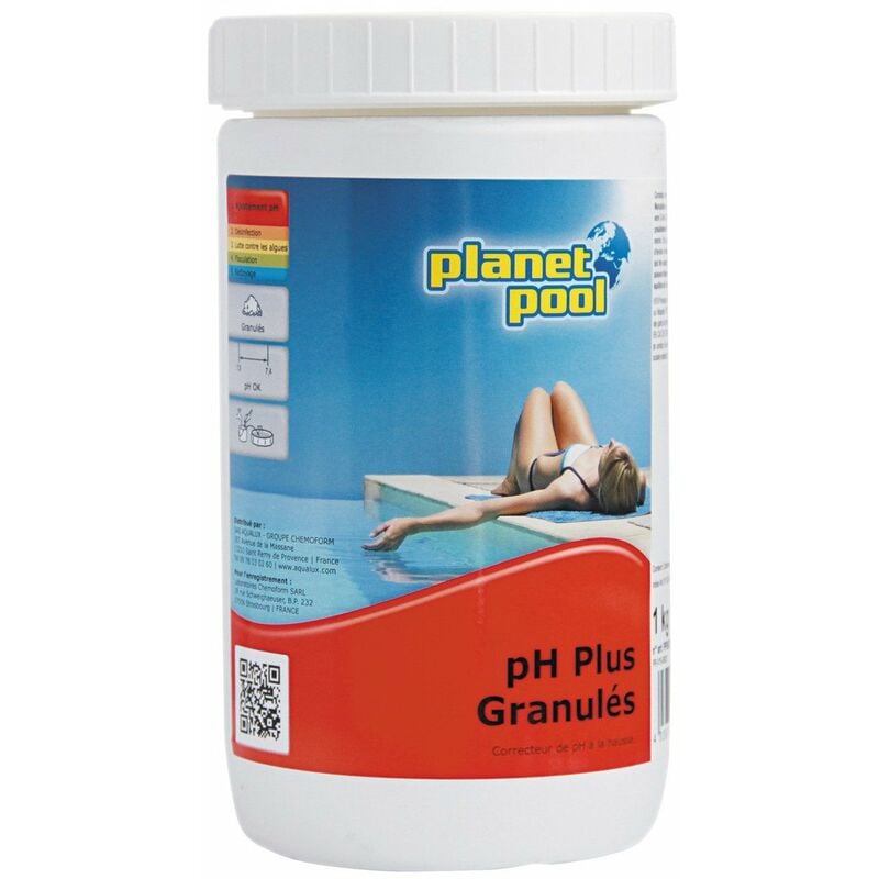 Planet Pool - Correcteur ph+ pot 1 kg